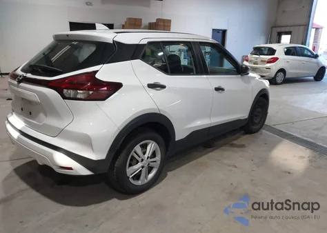 2023 Nissan Kicks S Xtronic Cvt z USA, uszkodzony, nr VIN 3N1CP5BV7PL562881